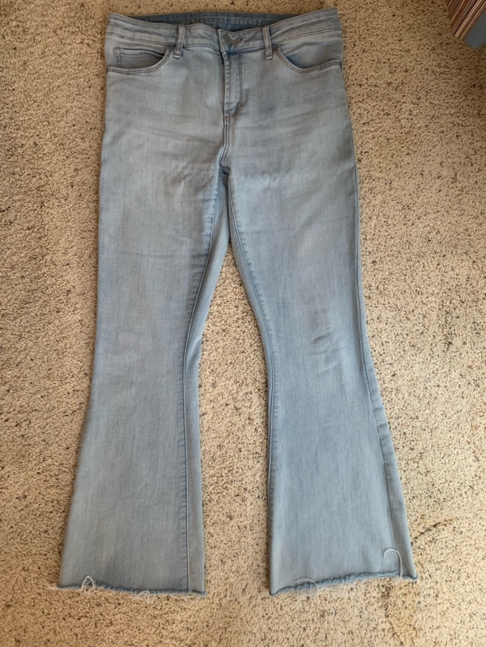 Articles Of Society Light Wash Flare Jeans